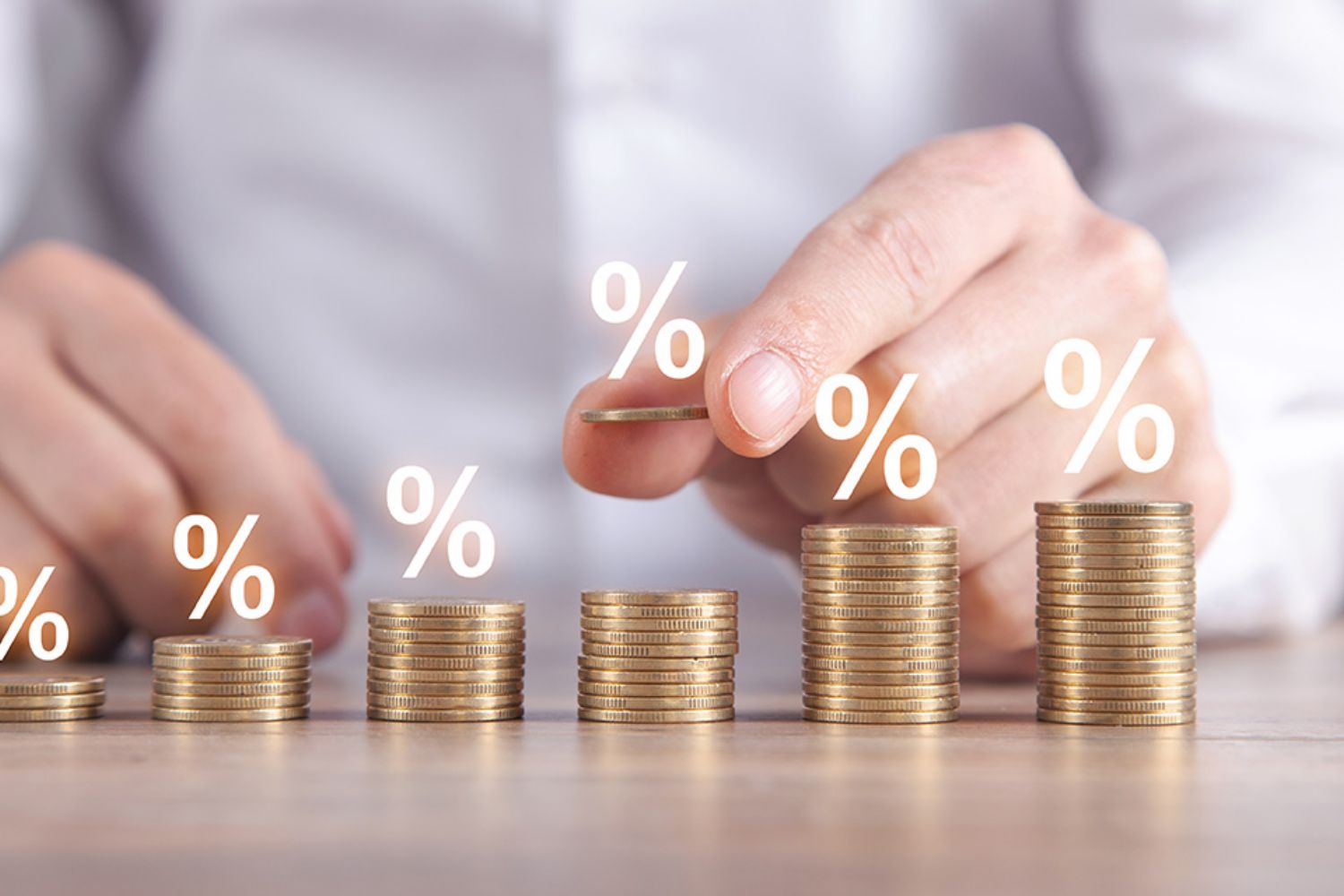 Foto: Prozent-Symbole